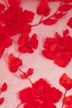 Florentina Floral 3D Red Roses Dress Dress -ALAMOUR ONLINE STORE 10 c94dd0ff 05aa 454b aa72 4d4053ea6d61