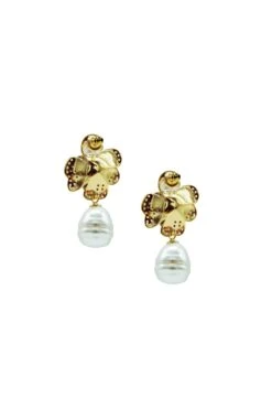 Marni Blue Flower Pearl Stud -ALAMOUR ONLINE STORE 16 da42e614 77ae 48fa b4fb a784820ff881