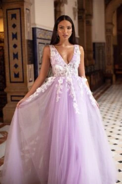 Kailani Tulle Gown - Lilac -ALAMOUR ONLINE STORE 181 b9958900 c962 43ef b096 5ec2cdd8032f