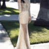 Anzhelika Beaded Gown