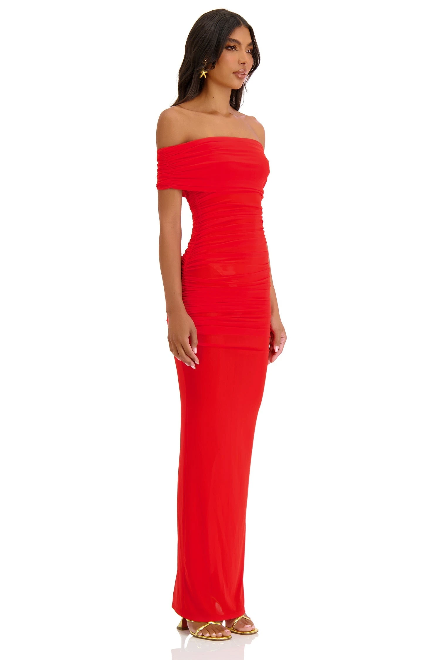 Nera Dress - Red 7 Nera Dress - Red - Image 5