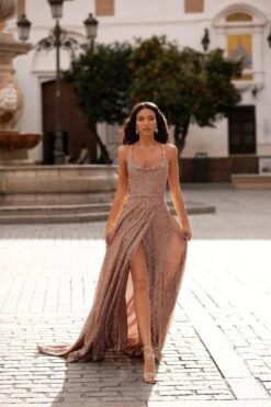 Prisilla Sequin Gown - Rose Gold 11 Prisilla Sequin Gown - Rose Gold -ALAMOUR ONLINE STORE 300 52a590ff 3023 4112 b9e7 27e342e2a9ed