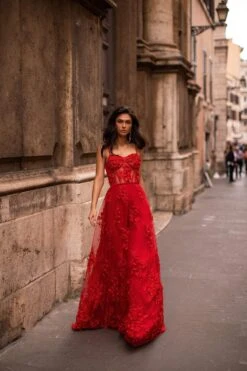 Clarina - Red -ALAMOUR ONLINE STORE 316