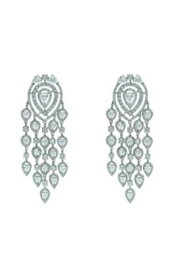 Milana Silver Chandelier Earrings