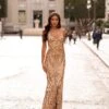 Agata Sequin Gown - Gold -ALAMOUR ONLINE STORE 39 066ab0fd 2f79 4b61 9971 00340213d393
