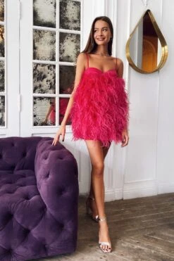 Kaila Dress - Hot Pink -ALAMOUR ONLINE STORE 41 658222dd bf98 4d20 a272 4dddcd5be2d4