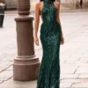 Belinda Sequin Gown - Emerald -ALAMOUR ONLINE STORE 52 02d311df f329 4217 9543 f5ea05f1f51d