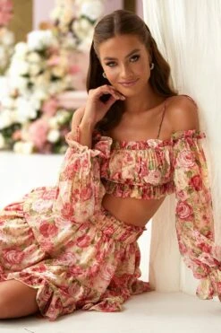 Shailee Flare Skirt Set -ALAMOUR ONLINE STORE 5 36ab0cde 38ad 4cb5 ac65 53485f0afd32