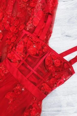 Mariella - Red -ALAMOUR ONLINE STORE FLATLAY6