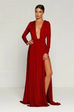 Sahara - Wine Red 13 Sahara - Wine Red -ALAMOUR ONLINE STORE H6A0637