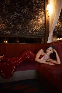 Brooklyn Sequins Shimmering Burgundy Gown -ALAMOUR ONLINE STORE RESHOT18
