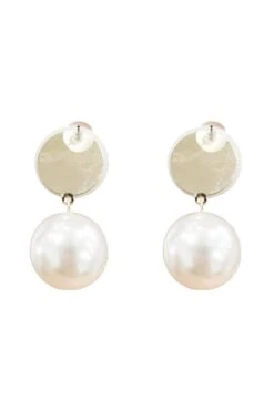 Theodora Pearl Earrings 10 Theodora Pearl Earrings -ALAMOUR ONLINE STORE earrings323