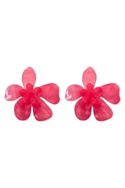 Kimberly Hot Pink Statement Earrings -ALAMOUR ONLINE STORE earrings345 7064f4f6 7d61 4bdd b96a 0788127996da