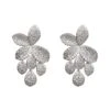 Lindsey Silver Diamante Earrings -ALAMOUR ONLINE STORE earrings71