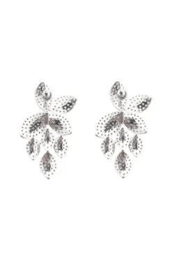 Lindsey Silver Diamante Earrings -ALAMOUR ONLINE STORE earrings73 044484ac 0505 4478 a541 2314eff27510
