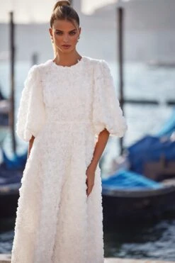 Susanna Dress -ALAMOUR ONLINE STORE whiteflower3